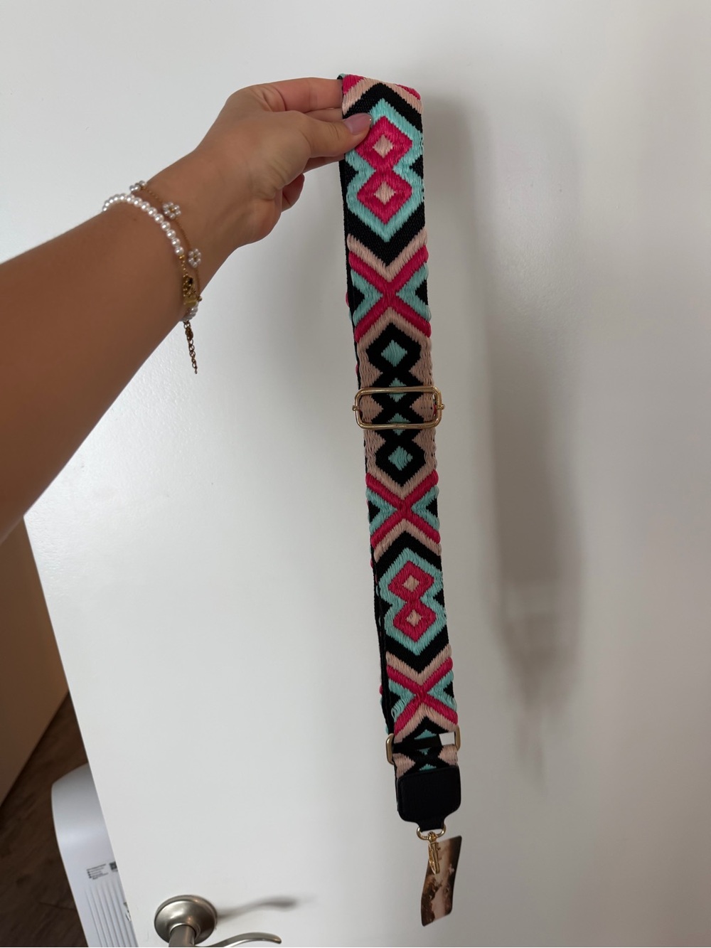 Patterned Purse Strap